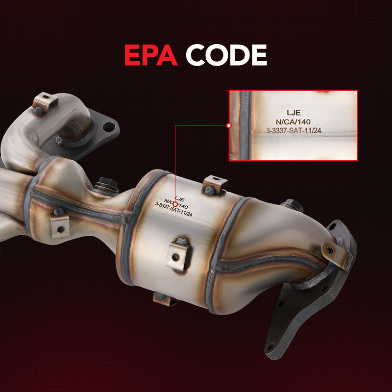 Front Exhaust Manifold Catalytic Converter Kit for 2008-2015 Nissan Rogue/Rogue Select 2.5L Flashark