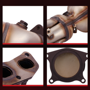Front Exhaust Manifold Catalytic Converter Kit for 2008-2015 Nissan Rogue/Rogue Select 2.5L Flashark