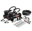 (VIAIR DUAL 485C AIR COMPRESSOR KIT - GEN 2 W/ Relay Kit & Wiring Far From Stock
