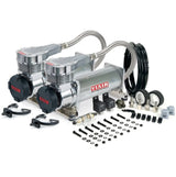 (VIAIR DUAL 485C AIR COMPRESSOR KIT - GEN 2 W/ Relay Kit & Wiring