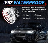 Hood lights 71” white