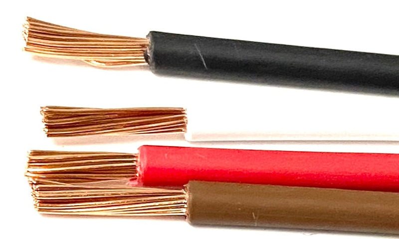 14 TXL HIGH TEMP AUTOMOTIVE POWER WIRE 11 SOLID COLORS 25 FT EACH 275 FEET TOTAL