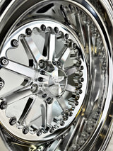 Element - FF Forged Polished Silver RZR PRO R 5X4.5