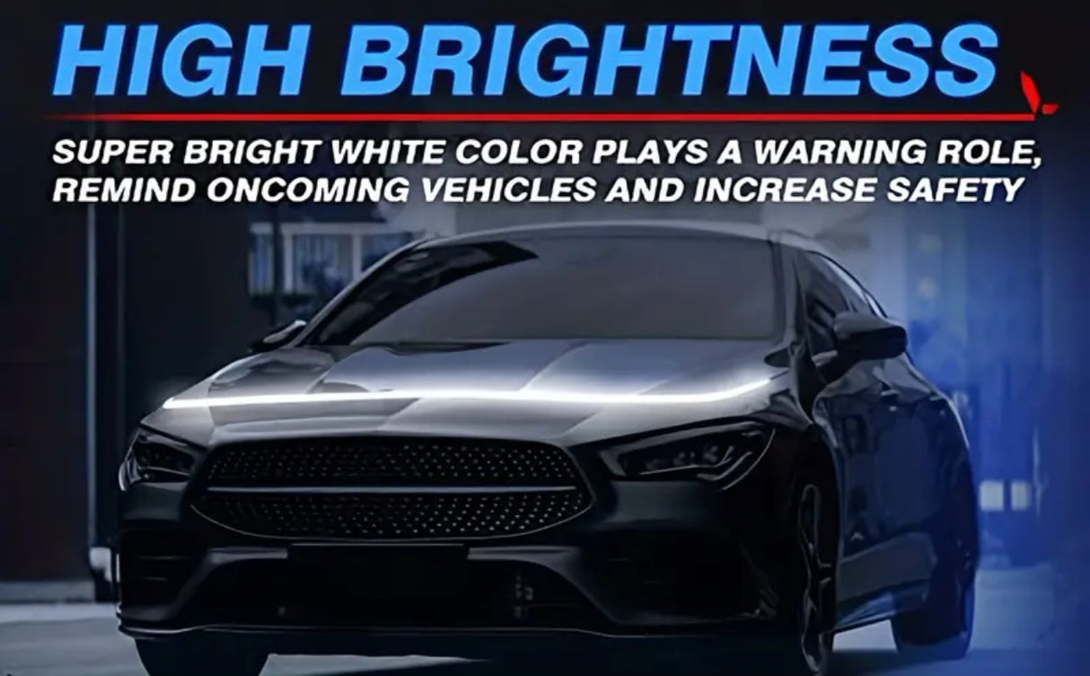 Hood lights 71” white