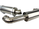 Packard Performance 3" Titanium Turbo Back Exhaust (Dual Muffler) for Can-Am X3