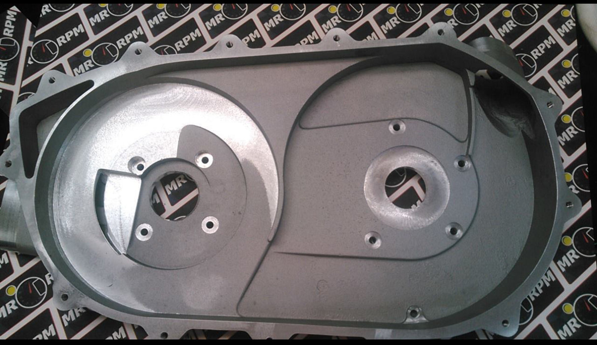 Mr RPM cycle ATV aluminum CVT air guide X3 cast aluminum back plate