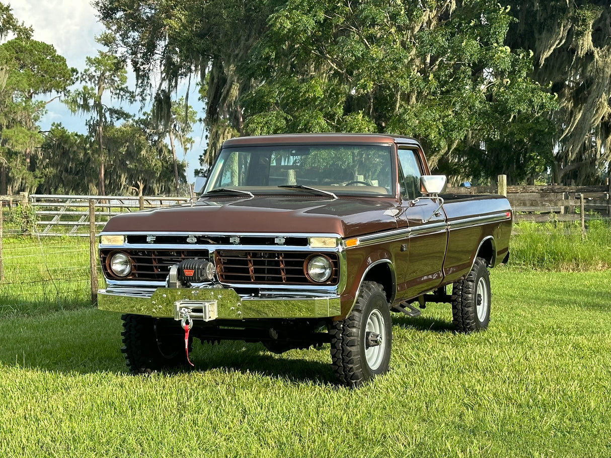 Engineered Vintage 'GOAT' winch bumper - 1967-1979 Ford F-Series Engineered Vintage LLC