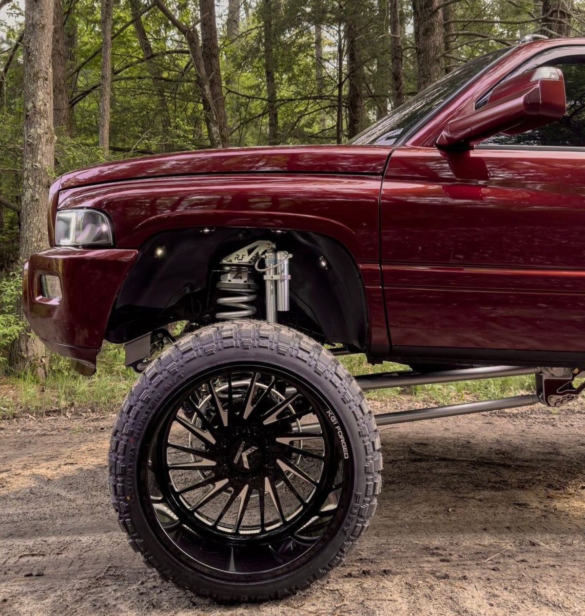 94-02 2g Dodge Ram Bolt On Four Link CRADLE Conversion Far From Stock