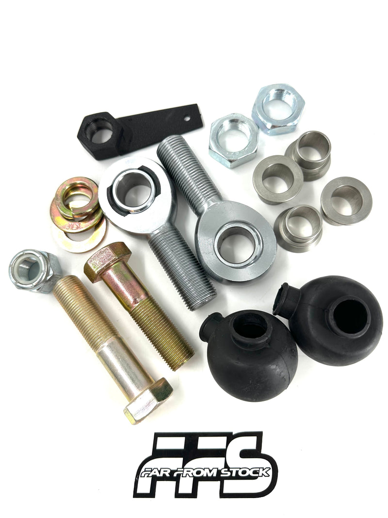 17 & Up - Ford Super Duty Steering Rebuild Kit (Drag Link/Track Bar/Tie Rod)
