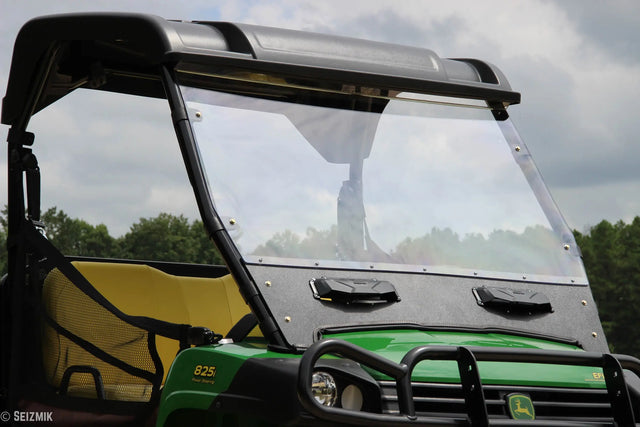 Seizmik 50-25030KIT Versa-Vent full vented windshield for John Deere Gator XUV/HPX - main view