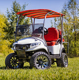 MODZ® Bomber 12x7 Matte Gunmetal Golf Cart Wheel
