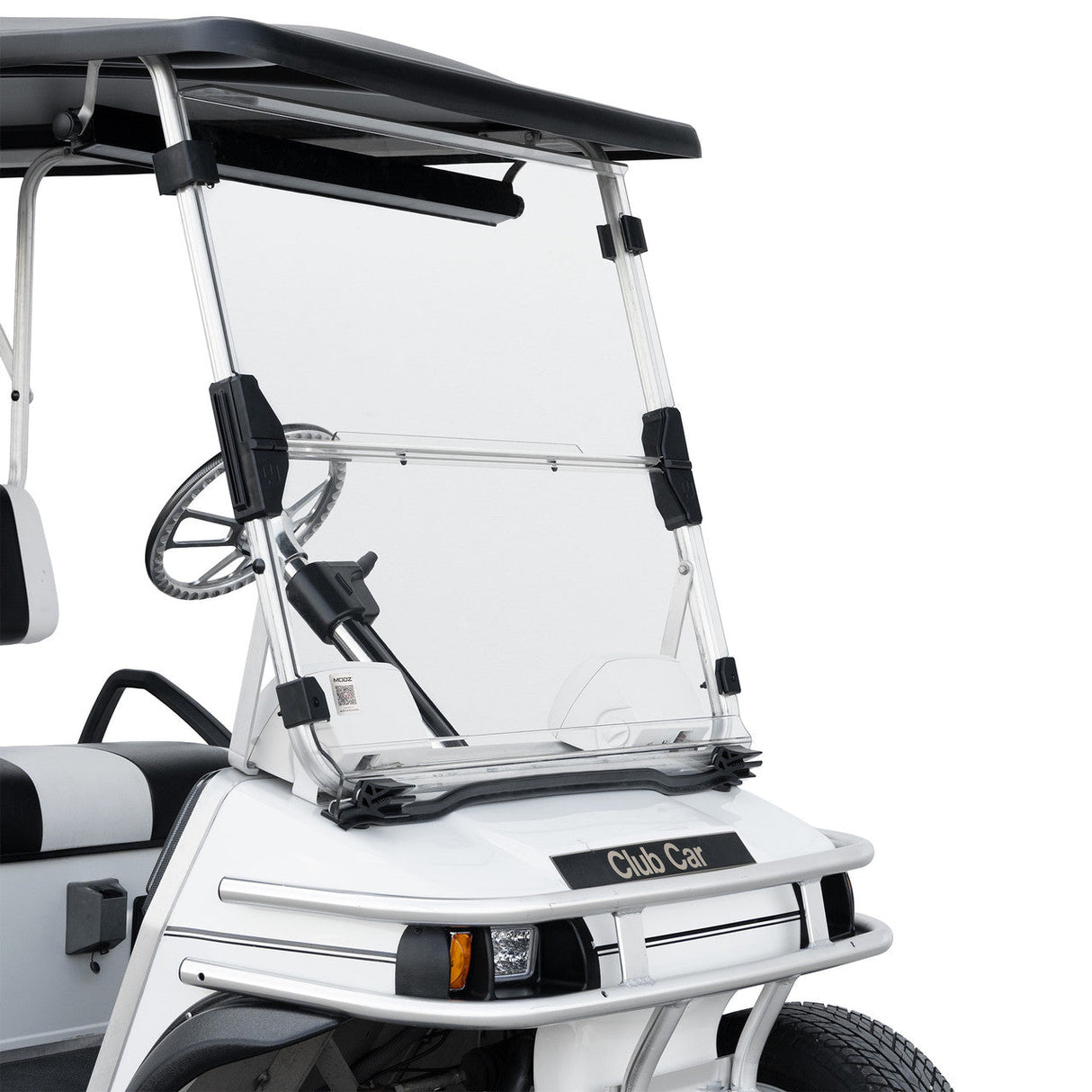 MODZ Windshield for Club Car Golf Carts - Fits Precedent, Onward, Tempo, DS (1982-2000)