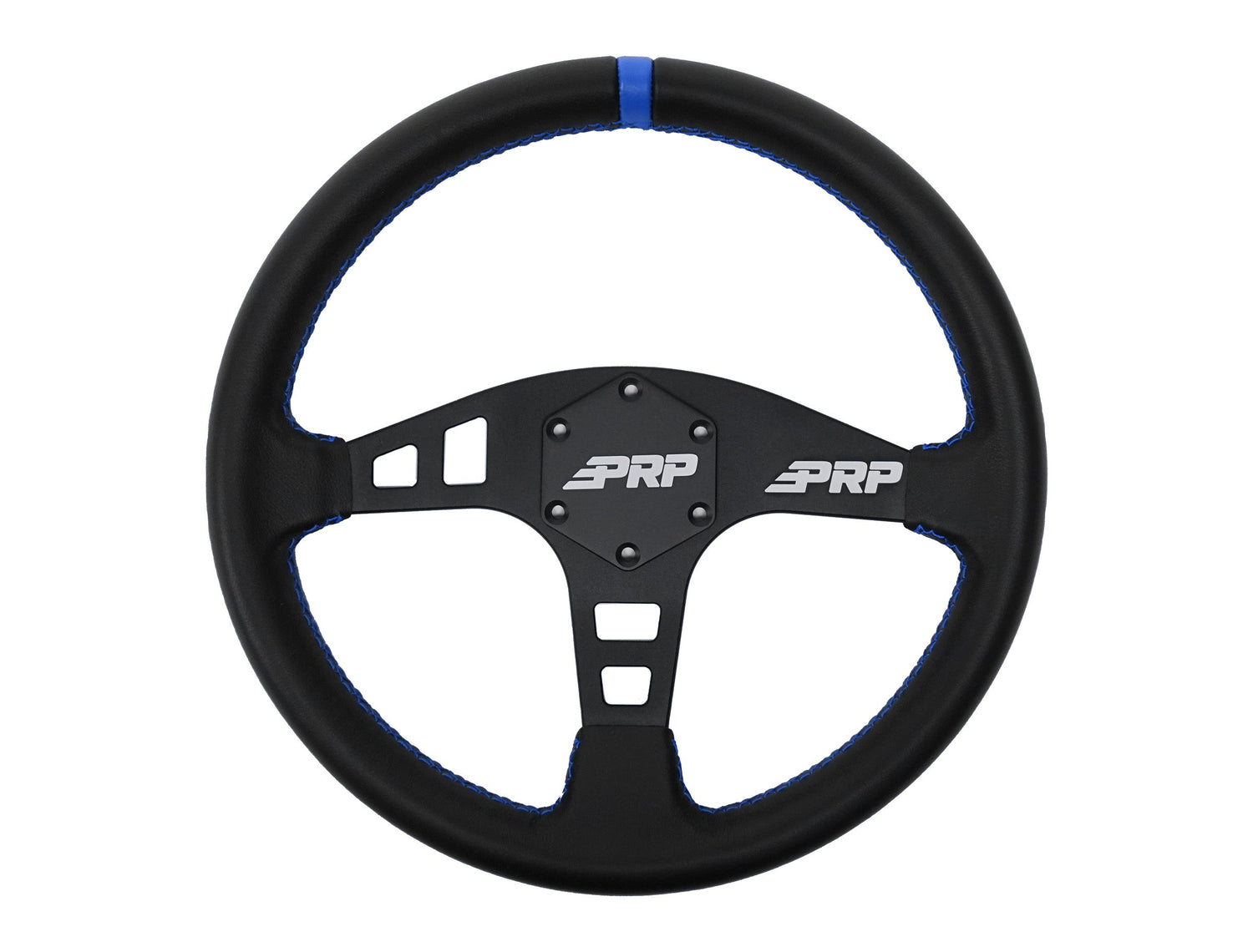 Flat Leather Steering Wheel by PRP