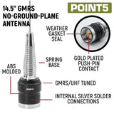 Radio Kit Plus - Rugged G1 GMRS Mobile Radio with External Speaker
