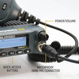 Base Camp - Rambler G4 High Power Mobile Radio with Fiberglass Antenna Kit