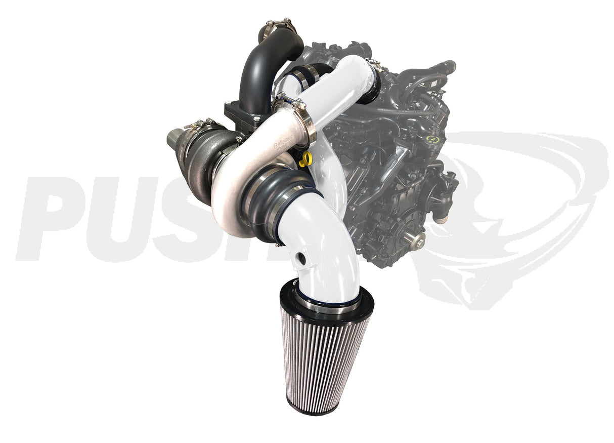 Pusher Max Compound Turbo System for 2001-2004 Duramax LB7