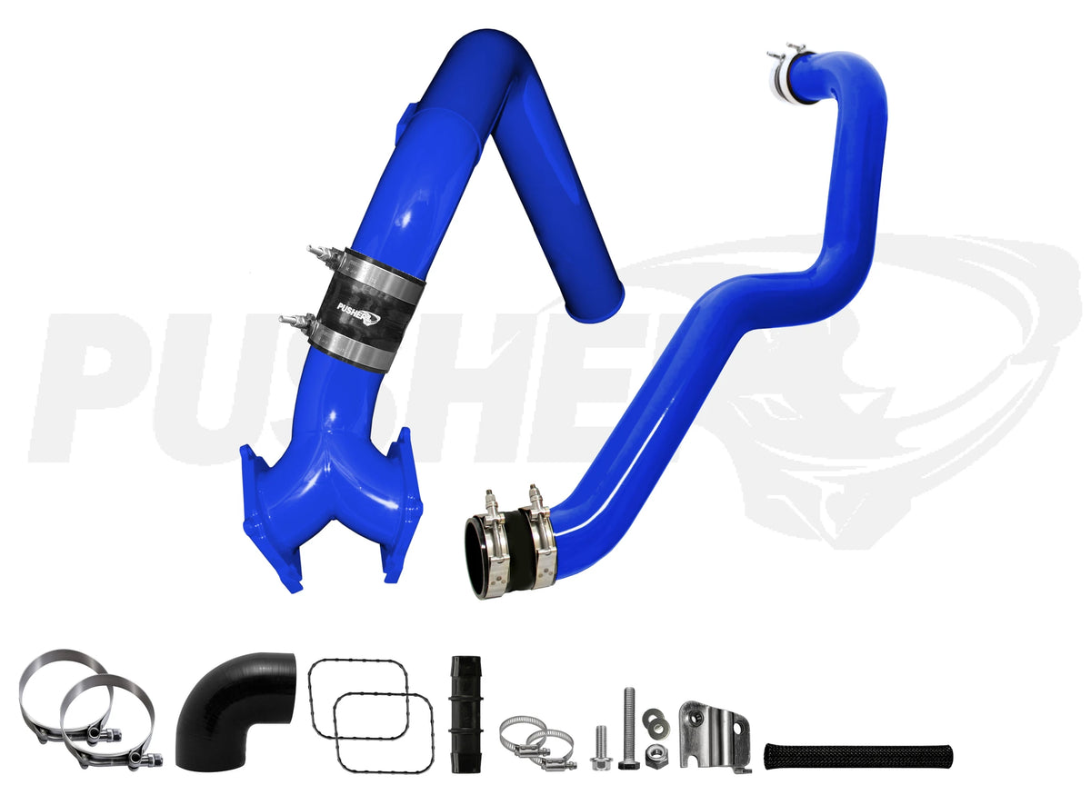 Pusher SuperMax Intake System & Max 3" Driver Side Charge Tube for 2004.5-2005 Duramax LLY