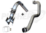Pusher SuperMax Intake System & Max 3" Driver Side Charge Tube for 2006-2010 Duramax LBZ LMM