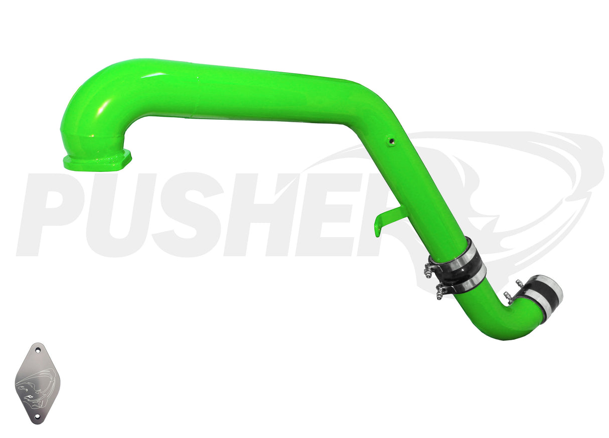 Pusher Max 3" HD Passenger-side Charge Tube for 2011-2016 Duramax LML