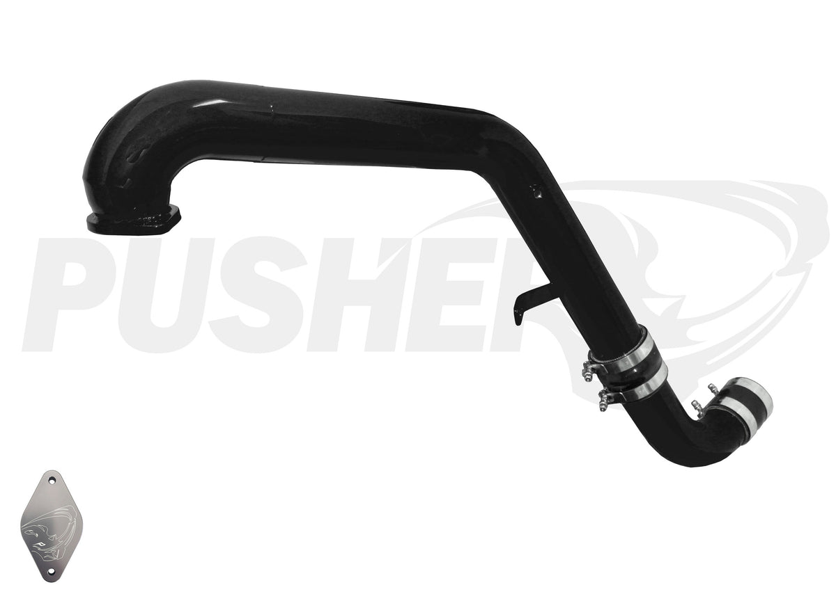 Pusher Max 3" HD Passenger-side Charge Tube for 2011-2016 Duramax LML