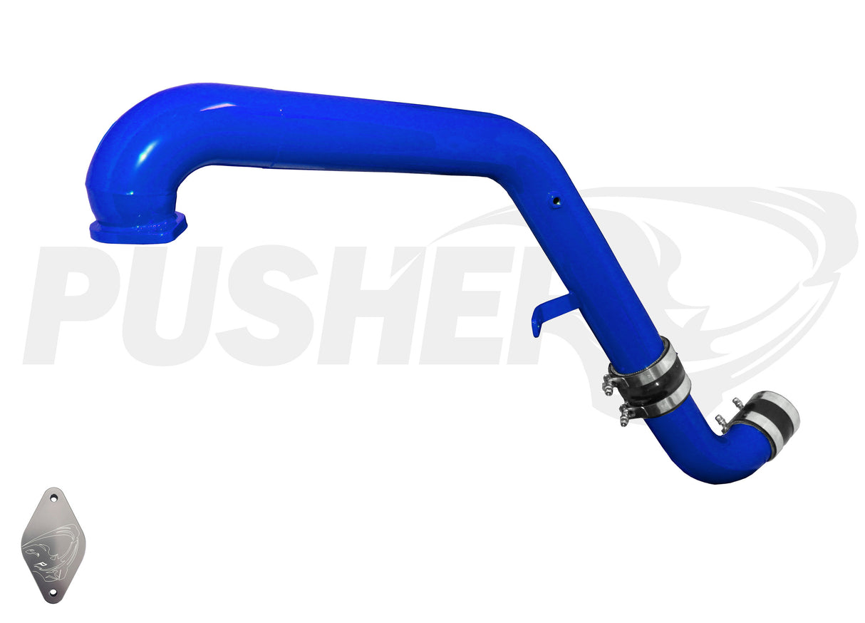 Pusher Max 3" HD Passenger-side Charge Tube for 2011-2016 Duramax LML