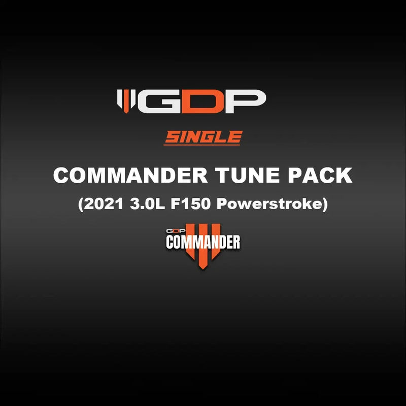 GDP Commander Tune Files (2021 F-150 Powerstroke 3.0L)