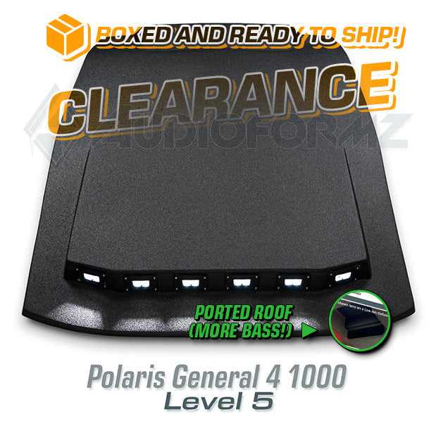2016+ Polaris General 4 1000 LEVEL 5 Stereo Top (4-Seat)