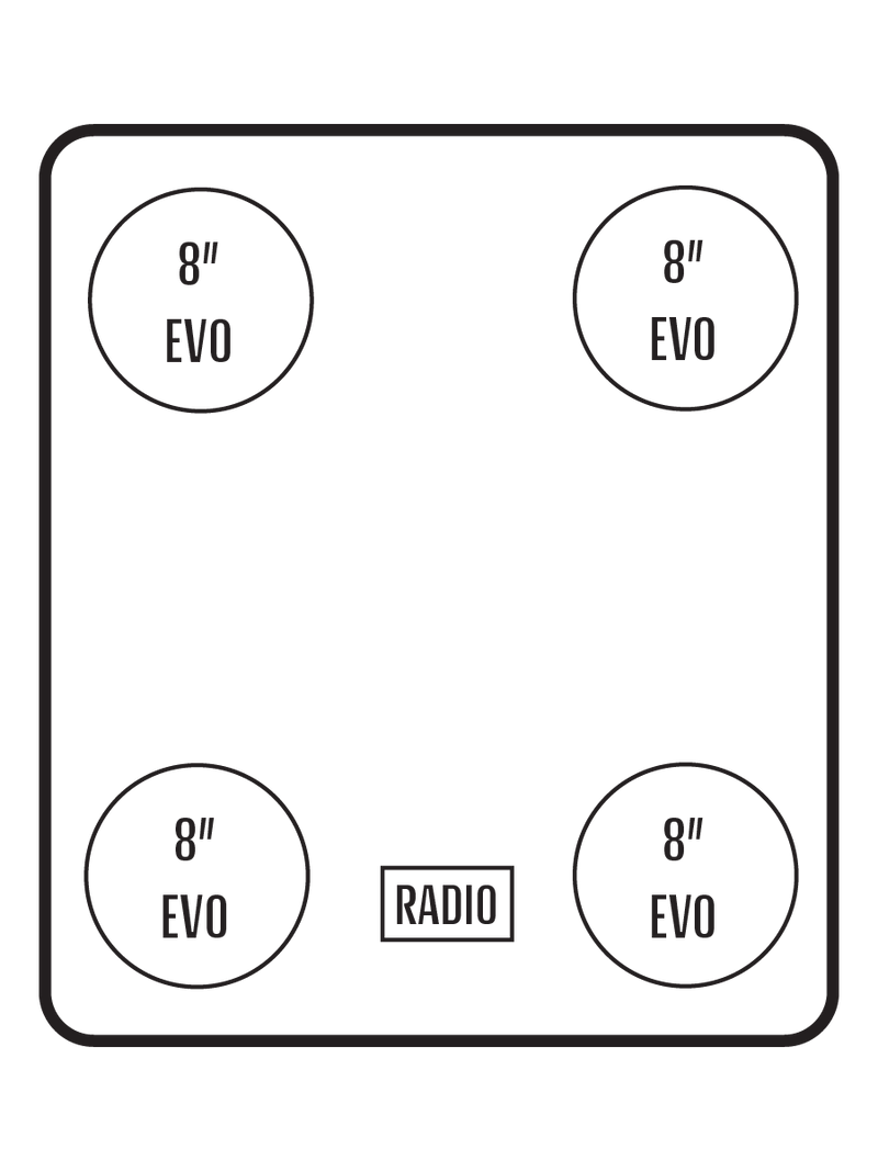 2016+ Polaris General 1000 Stereo Tops (2-Seat)