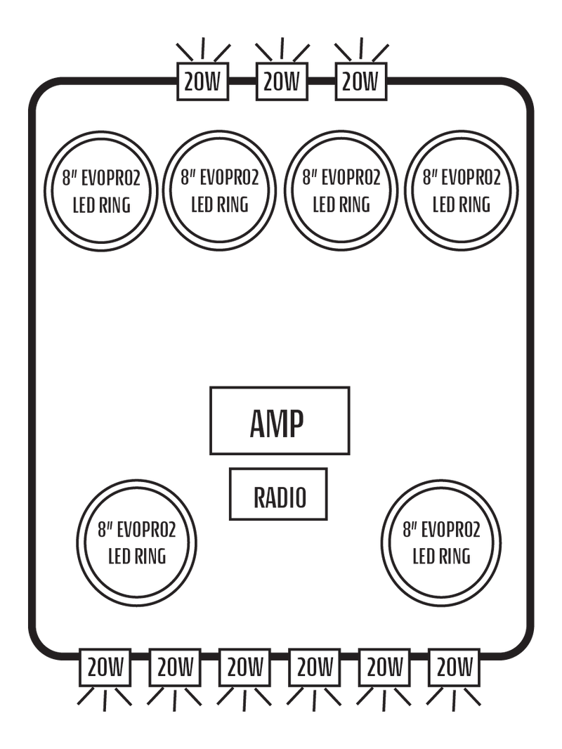 2016+ Polaris General 1000 Stereo Tops (2-Seat)