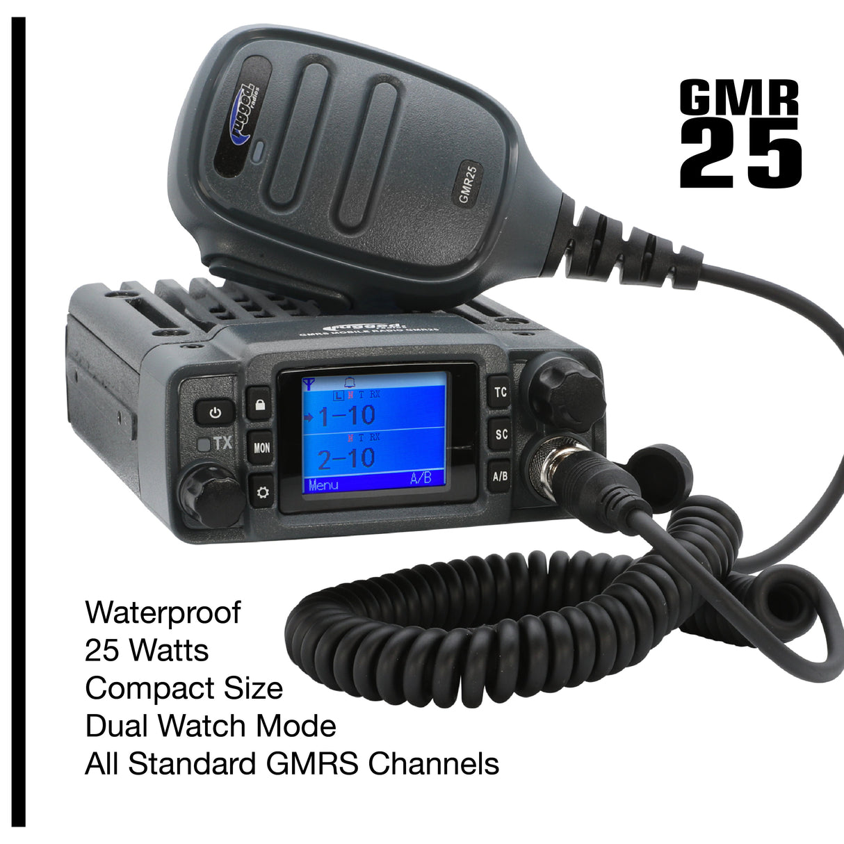 Mercedes Sprinter Van Two-Way GMRS Mobile Radio Kit