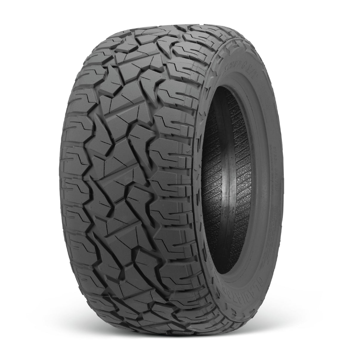 Empire 14" Savage SV5 Black Chrome Wheel & X Comp Golf X/T Tire Package