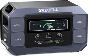 GRECELL 2200W Portable Power Station: Power Anywhere! Grecell