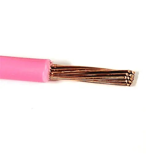 GXL 10 AWG Automotive Wire Pink 25 ft LEGEND PRINT AC/DC WIRE AND SUPPLY