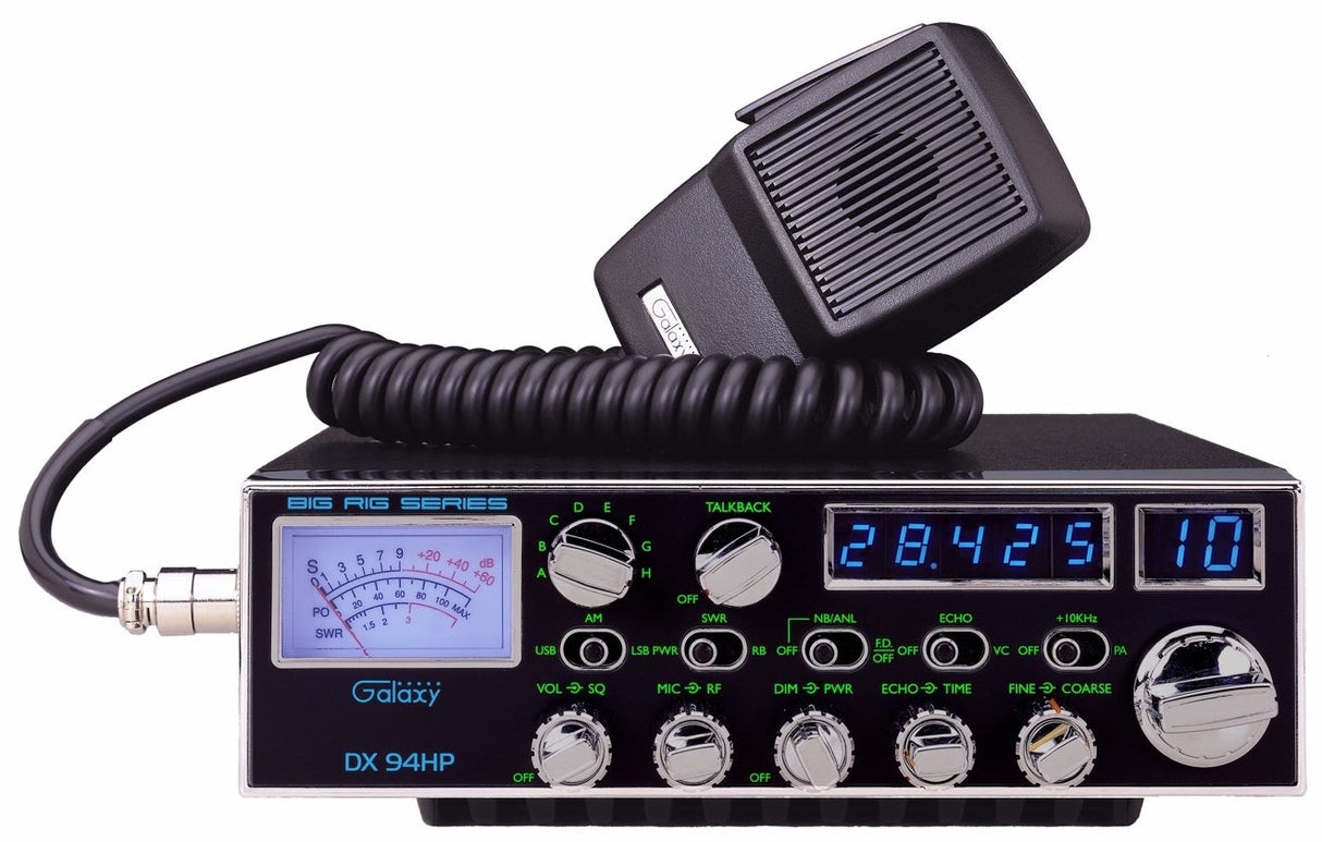 Galaxy DX94HP 100w 10 Meter Amateur Radio Galaxy