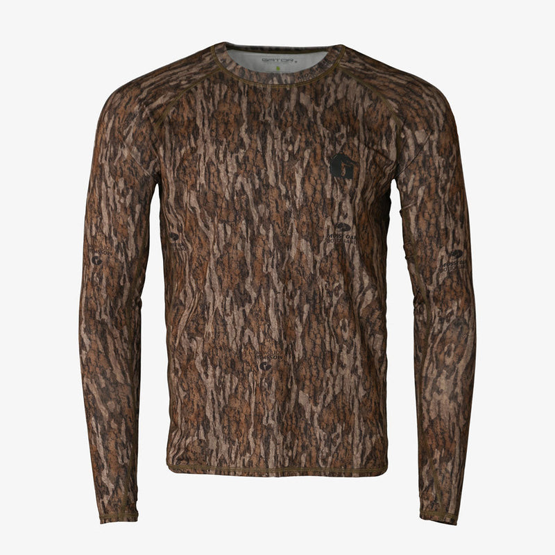 Performance Shirt | Mens - Mossy Oak Bottomland