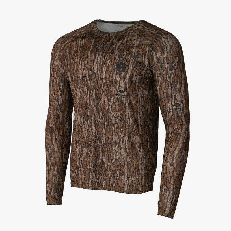 Performance Shirt | Mens - Mossy Oak Bottomland
