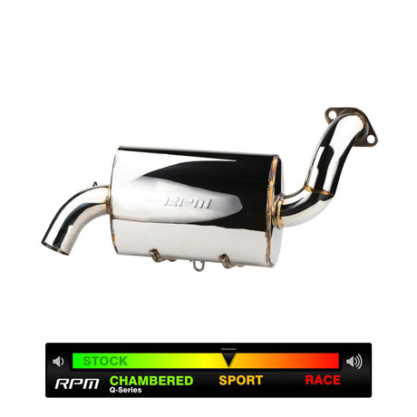 RPM Polaris General, General XP, & RZR S 1000 Sport Muffler 2016-2026