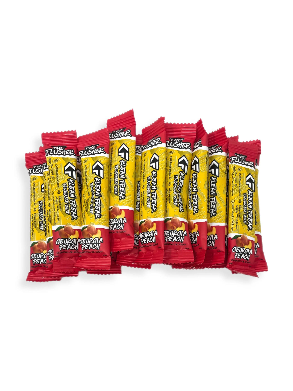 The Flusher - 100 Pack - Flushable Wipes Klean Freak