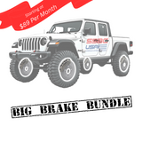 American Made 4 Wheel Moab Direct Fit Billet Aluminum Big Brake Bundle. A434-1011-BBB