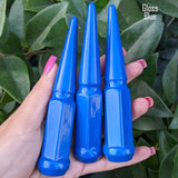 32 Pc 14x1.5 Spike Lug Nuts 4.5" Tall - Powder Coated - Various Colors