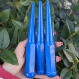 32 Pc 14x1.5 Spike Lug Nuts 6" Tall - Powder Coated - Various Colors