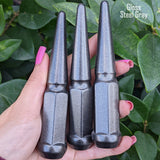 32 Pc 14x1.5 Spike Lug Nuts 4.5" Tall - Powder Coated - Various Colors