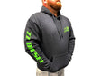 Lime Green / Gray ZZ Hoodie ZZ Diesel