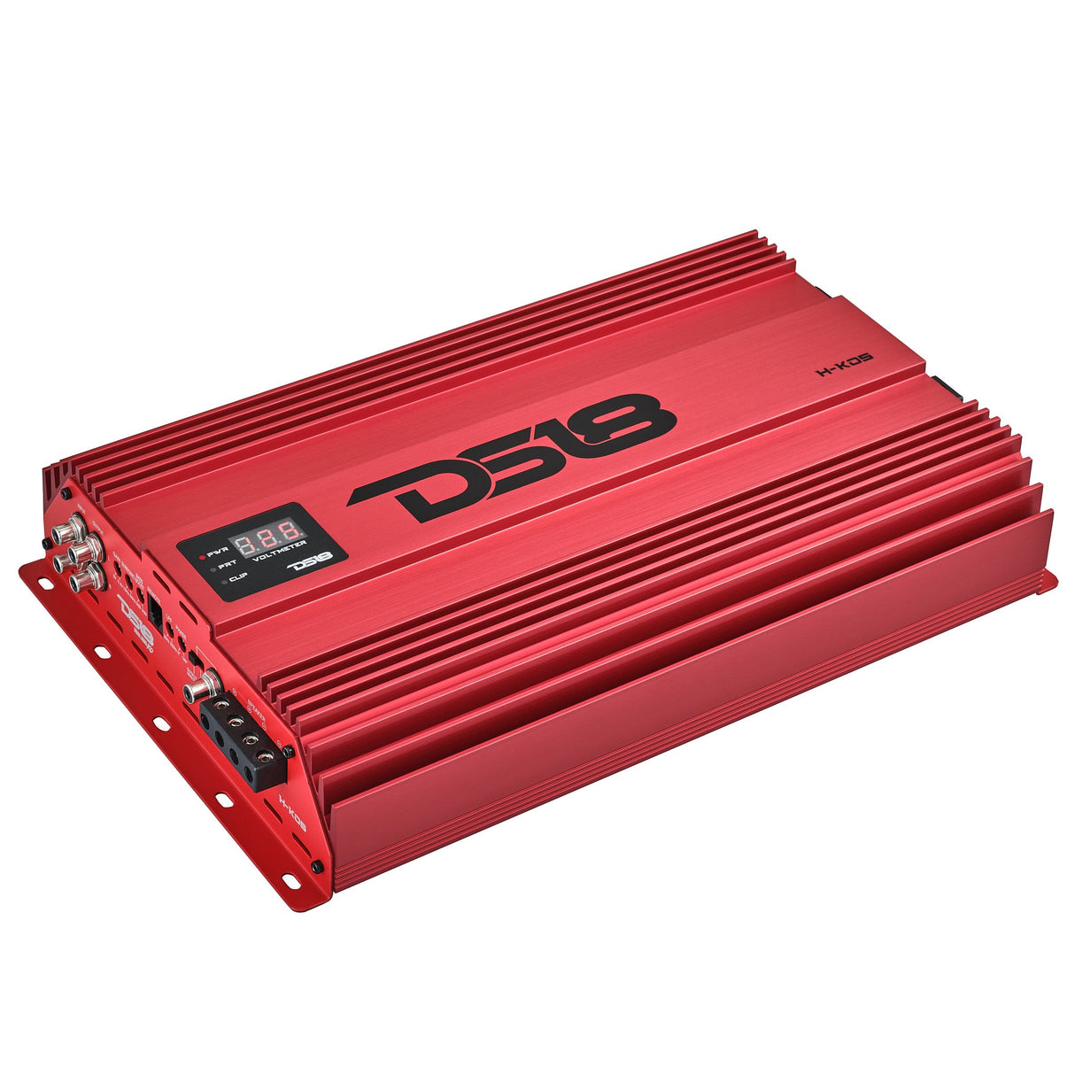 HOOLIGAN KO 1-Channel Amplifier with Voltmeter 5000 Watts Rms @ 1-Ohm Made In Korea