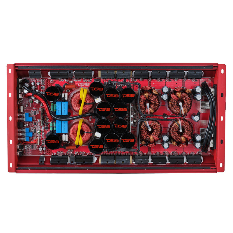 HOOLIGAN KO 1-Channel Amplifier with Voltmeter 8000 Watts Rms @ 1-Ohm Made In Korea