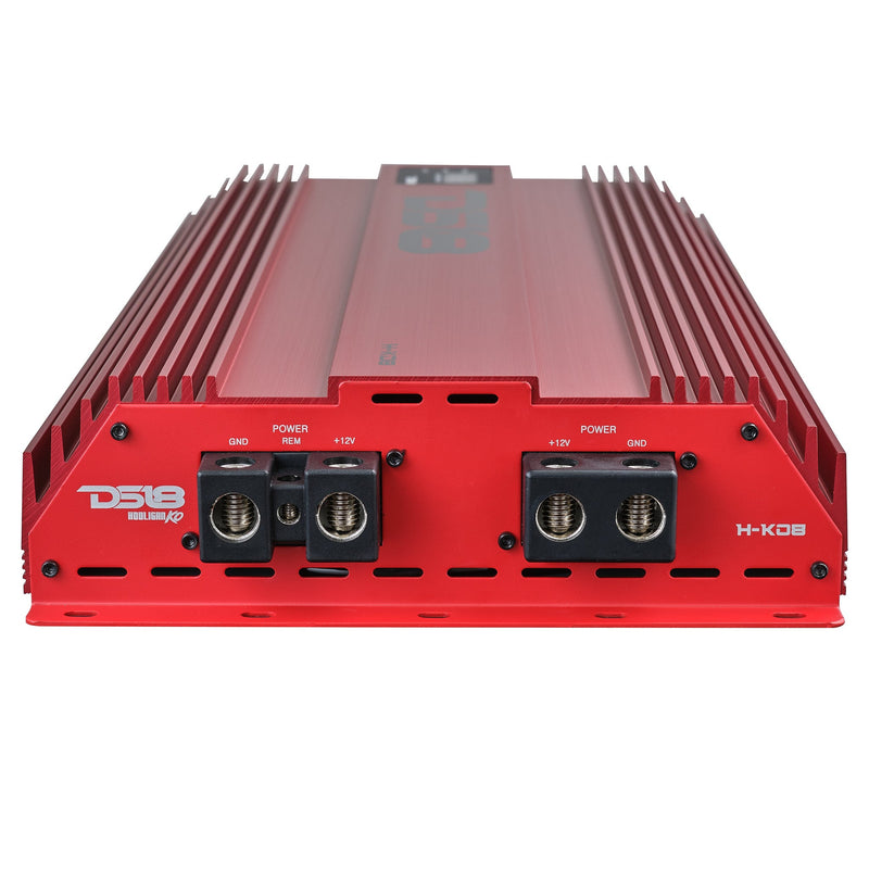 HOOLIGAN KO 1-Channel Amplifier with Voltmeter 8000 Watts Rms @ 1-Ohm Made In Korea