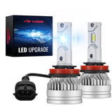 H11 9005 150W 6500K 28000LM White IP67 LED Headlight Bulbs 2 Pairs