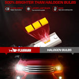 H11 H8 H9 LED Headlight Bulbs 20W 15000LM 6000K | 2 Bulbs for Chevy/Ford/Dodge/Jeep/BMW/Nissan/Toyota/Honda