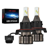 H13/9008 LED Headlight Bulbs 60W 6500K ‎‎18000LM White Dual-function 2Pcs Flashark