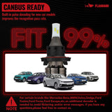 H13/9008 LED Headlight Bulbs 60W 6500K ‎‎18000LM White Dual-function 2Pcs Flashark